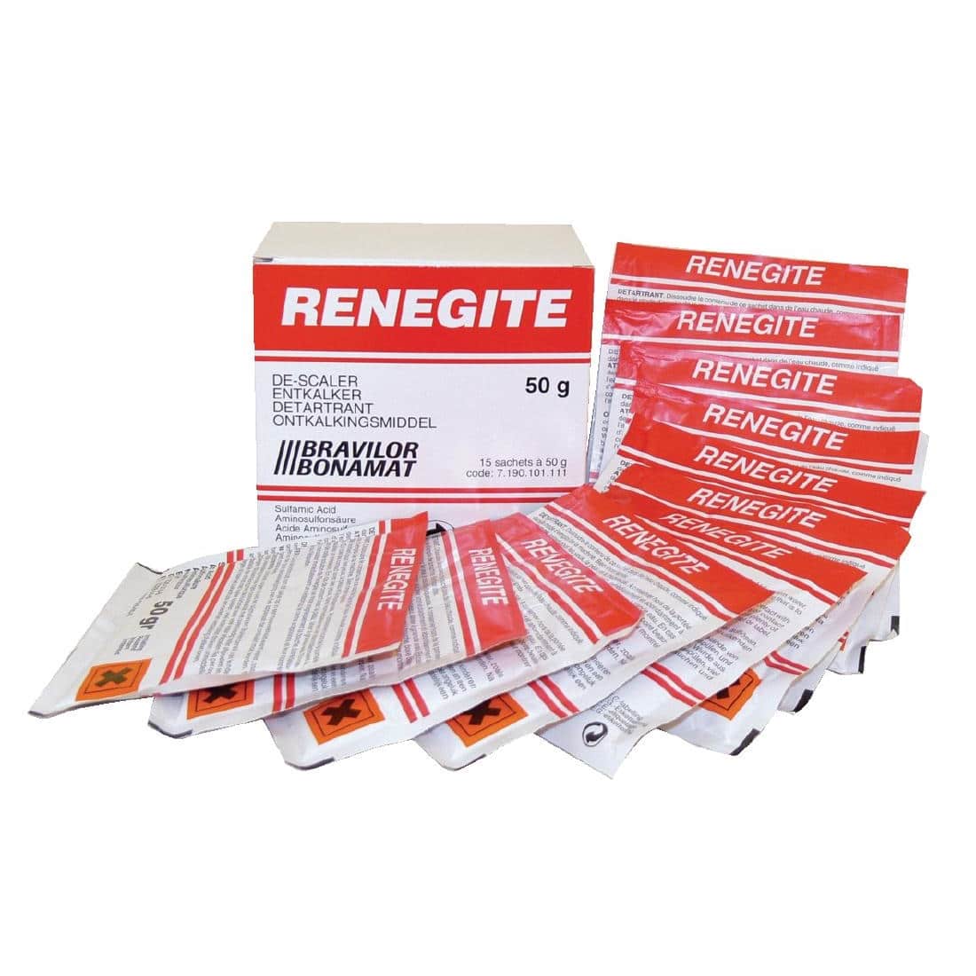 Bravilor Renegite Descaler Sachets Box of 15