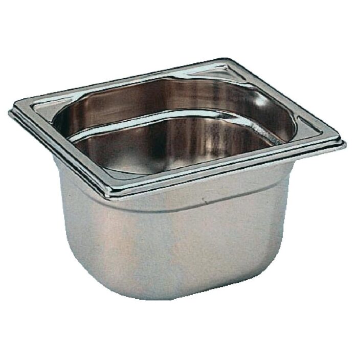 Bourgeat Stainless Steel 1/6 Gastronorm Pan 150mm