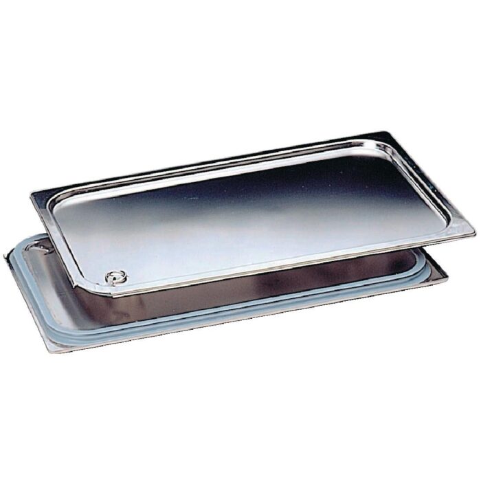 Bourgeat Stainless Steel Spill Proof 1/2 Gastronorm Lid