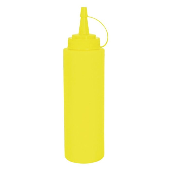Vogue Yellow Squeeze Sauce Bottle 12oz