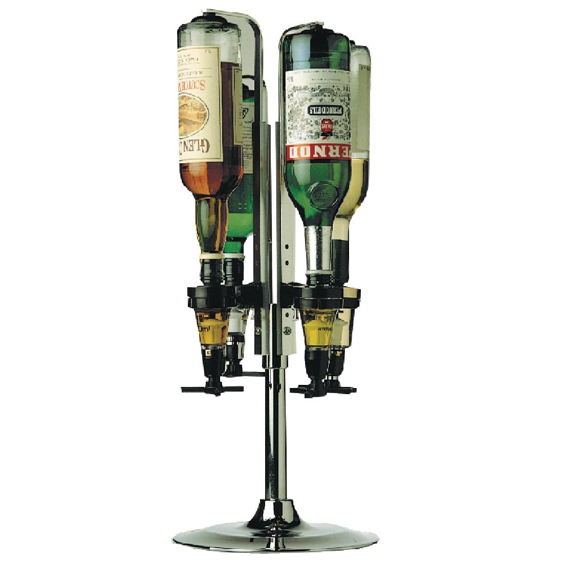 Beaumont Rotary Optic Stand 4 Bottle
