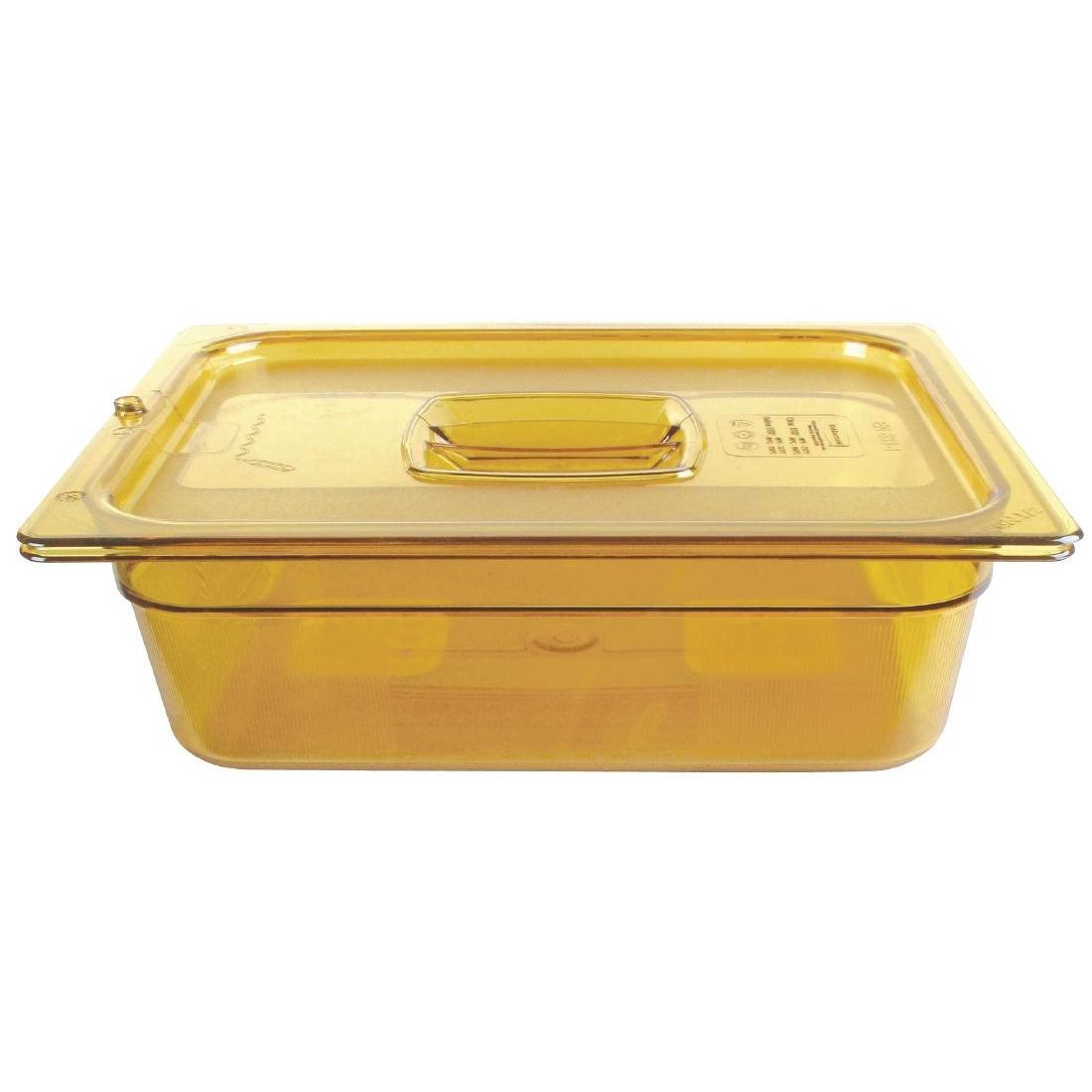 Rubbermaid Polycarbonate 1/2 Gastronorm Container 65mm