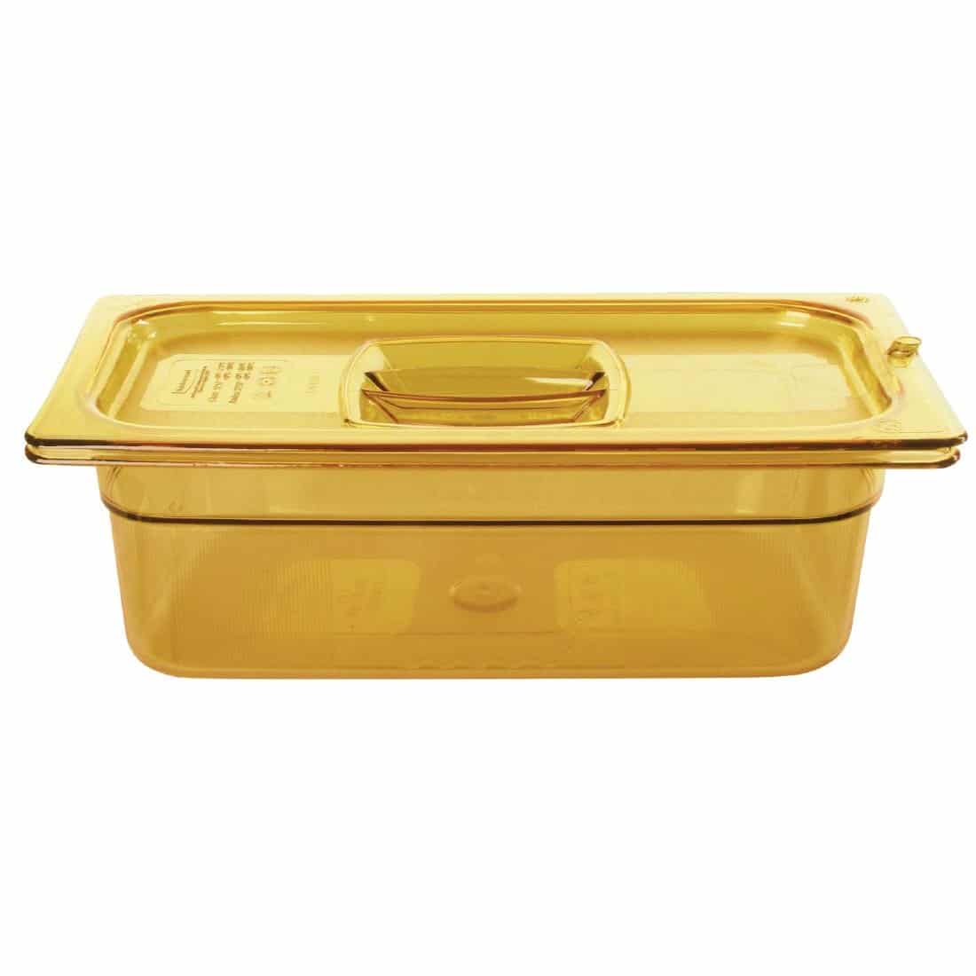 Rubbermaid Polycarbonate 1/3 Gastronorm Container 100mm