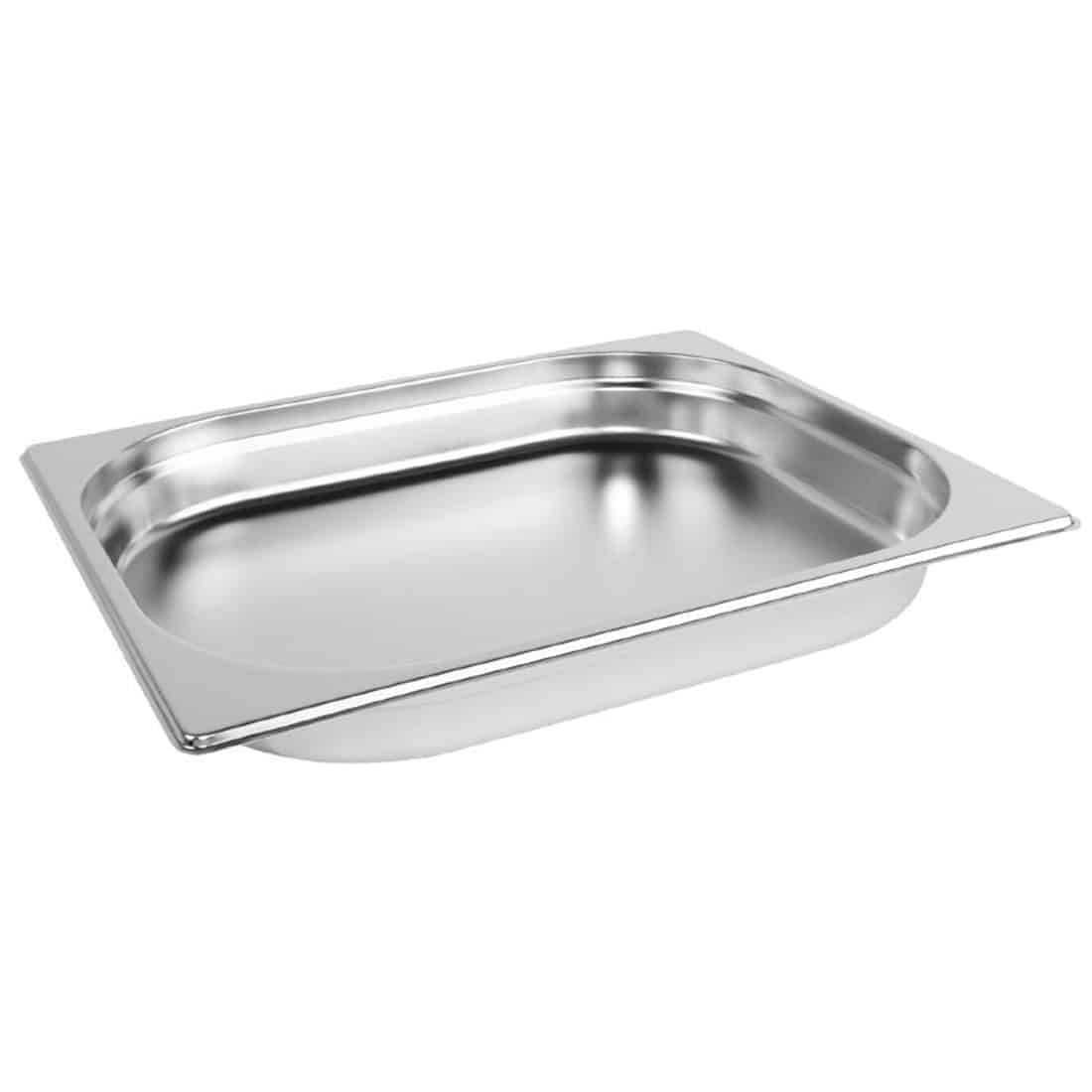 Vogue Stainless Steel 1/2 Gastronorm Pan 40mm