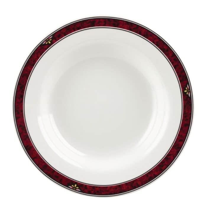 Churchill Milan Classic Rimmed Soup Bowls 230mm