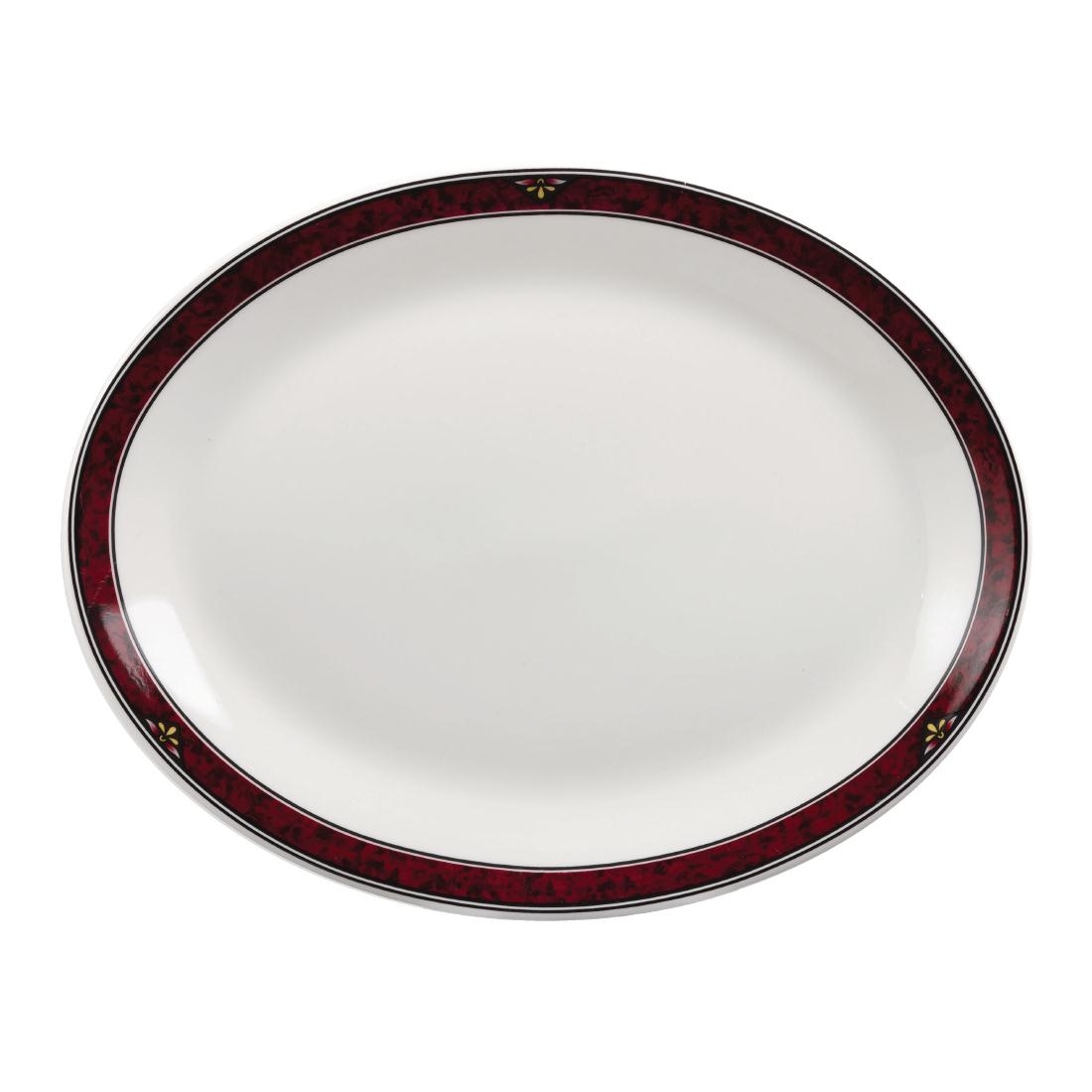 Churchill Milan Oval Platters 254mm