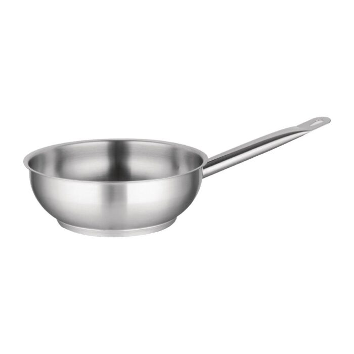 Vogue Stainless Steel Saute Pan 240mm