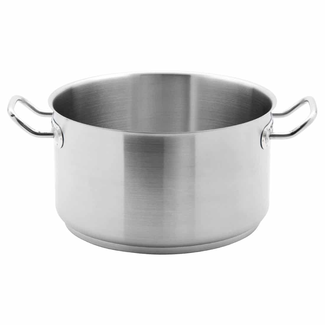 Vogue Stainless Steel Stew pan 9.5Ltr