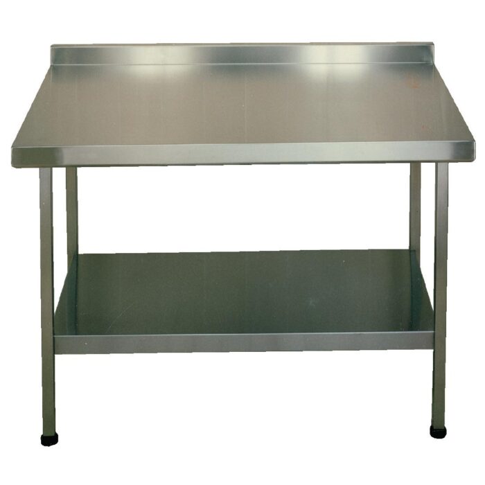 Franke Sissons Stainless Steel Wall Table with Upstand 1500x600mm