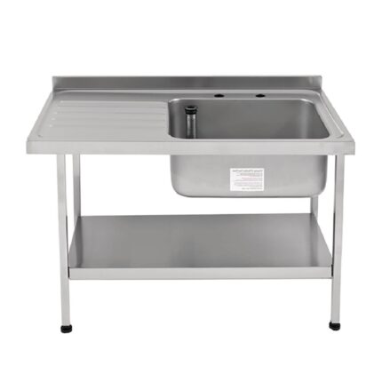 Franke Sissons Self Assembly Stainless Steel Sink Left Hand Drainer 1500x650mm