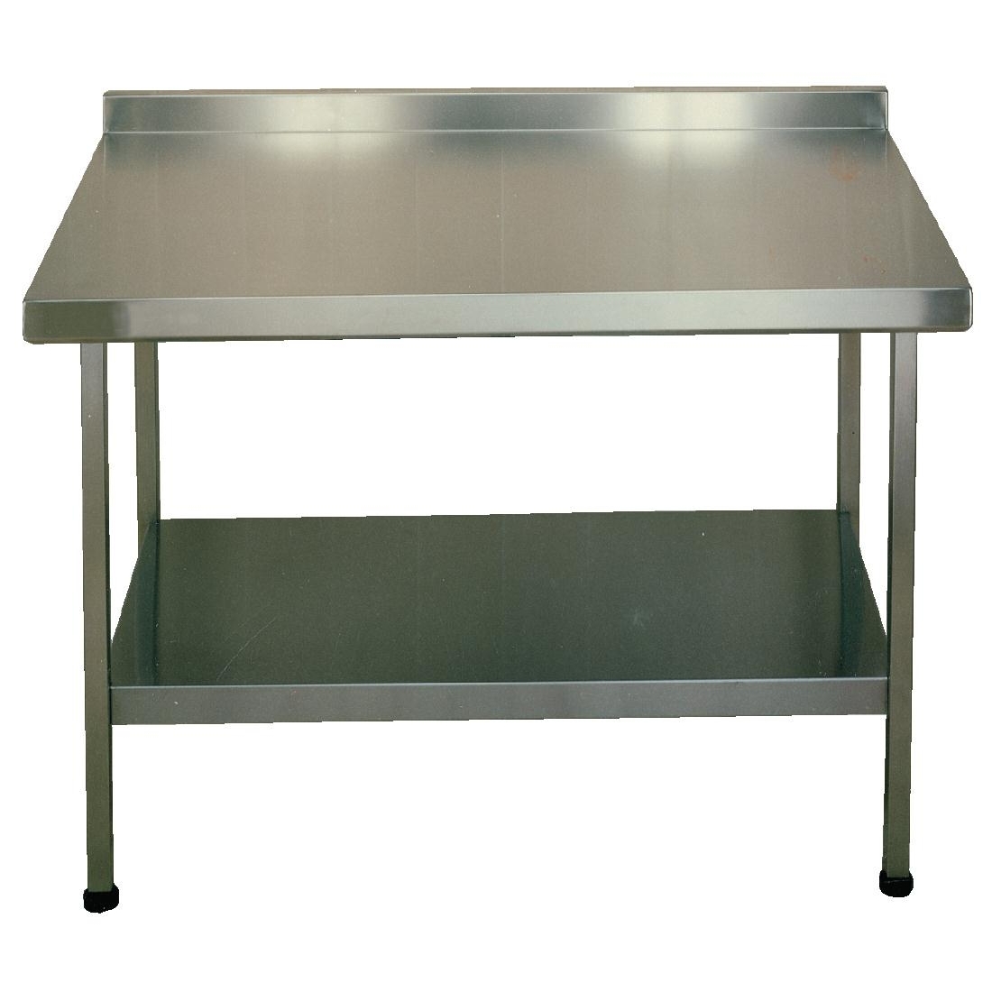 Franke Sissons Stainless Steel Wall Table with Upstand 600x600mm
