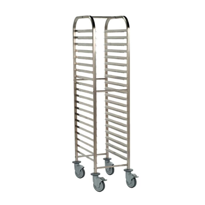 Bourgeat Full Gastronorm Racking Trolley 20 Shelves