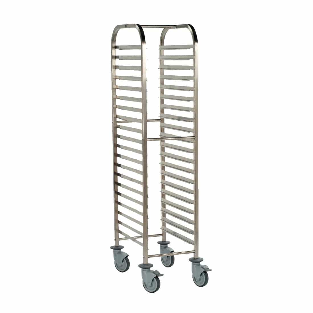 Bourgeat Full Gastronorm Racking Trolley 20 Shelves