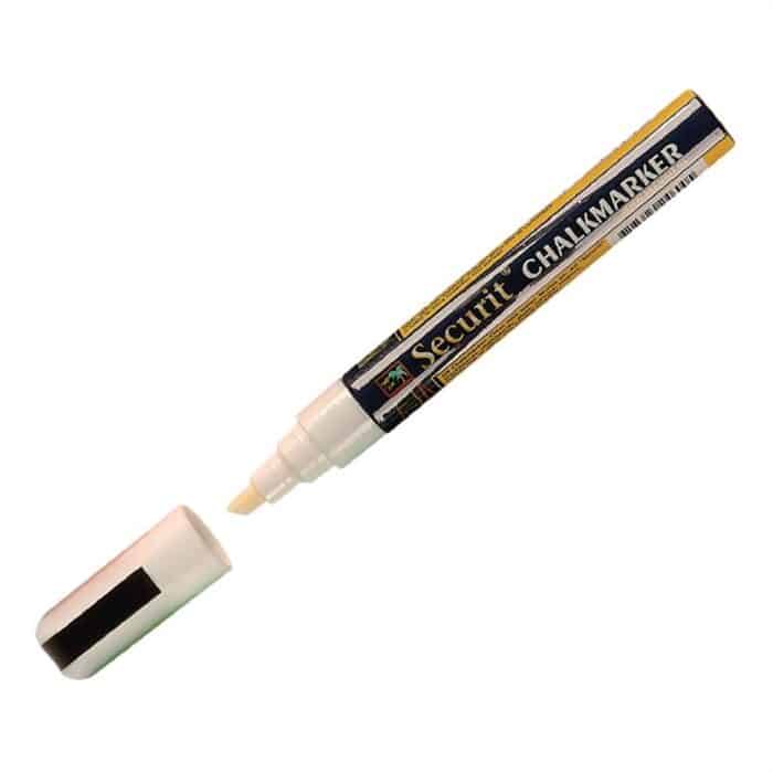 Securit 6mm Liquid Chalk Pen White