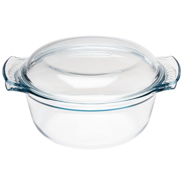 Pyrex Round Glass Casserole Dish 2.5Ltr