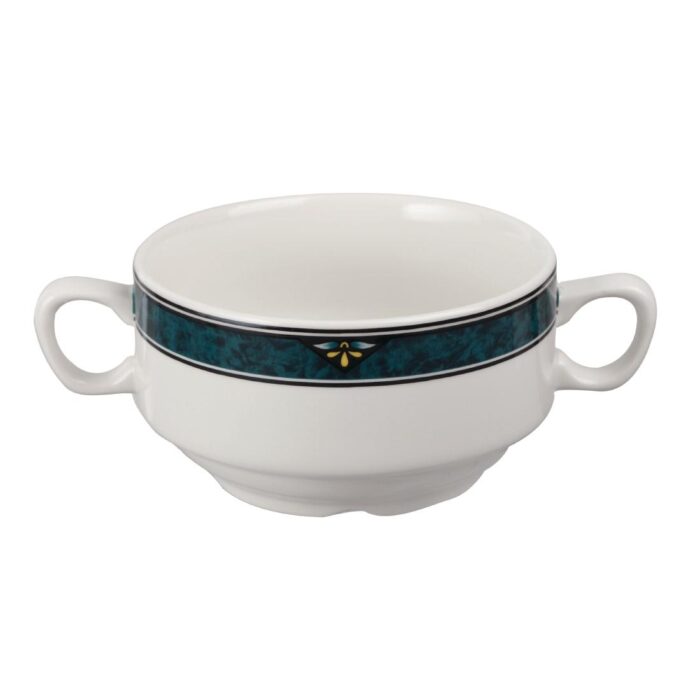 Churchill Verona Handled Soup Bowls 398ml