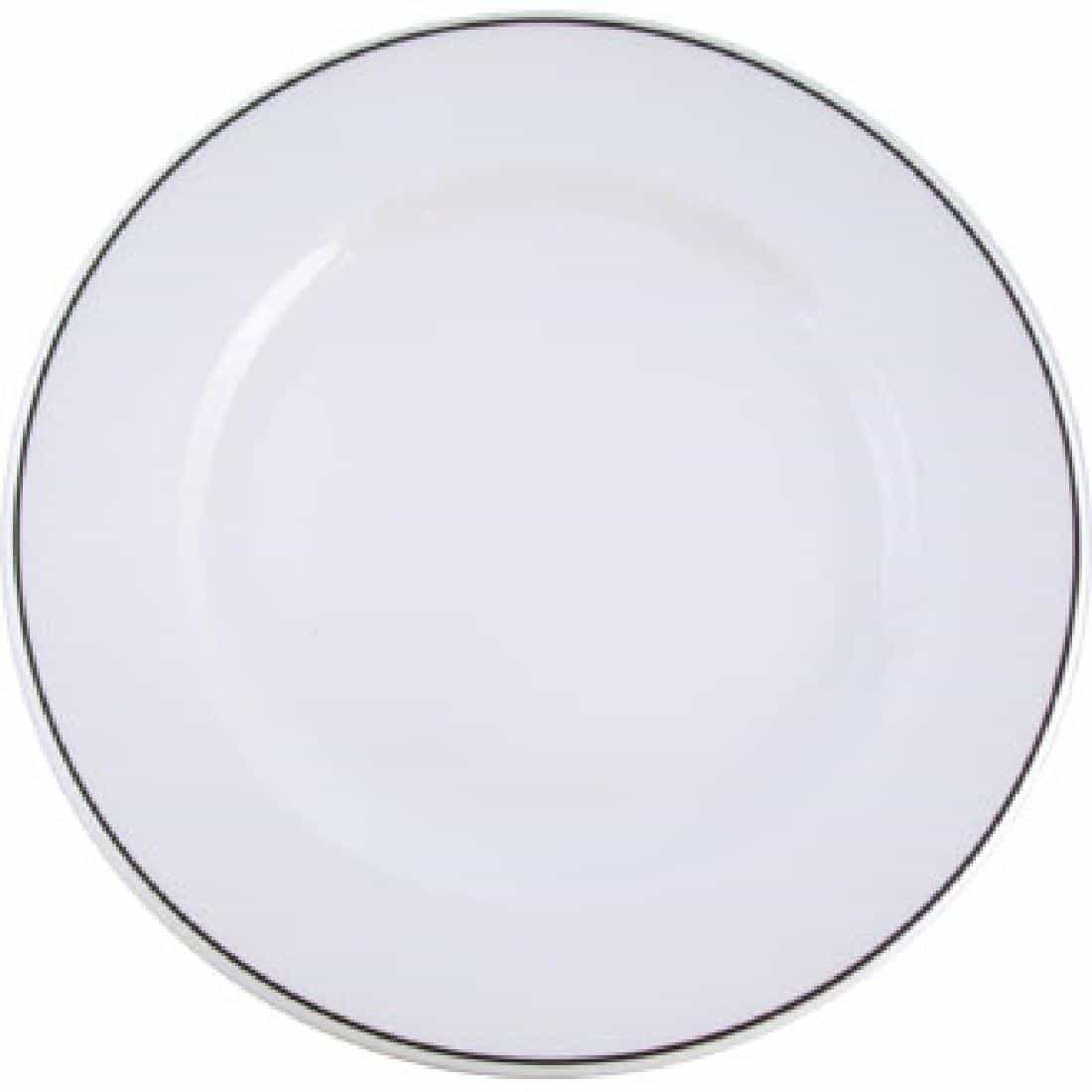 Churchill Black Line Plates 165mm