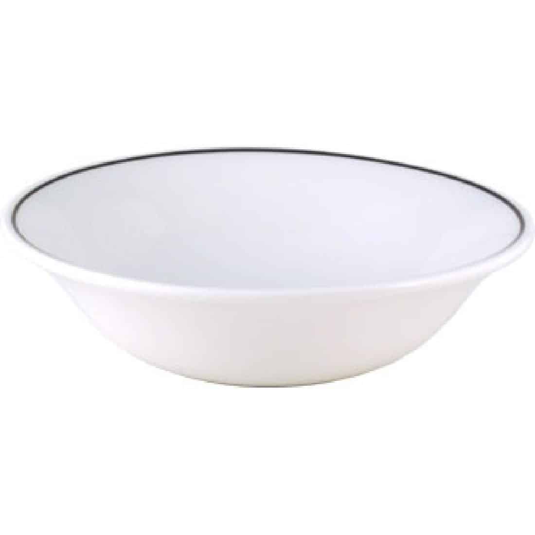 Churchill Black Line Oatmeal Bowls 150mm