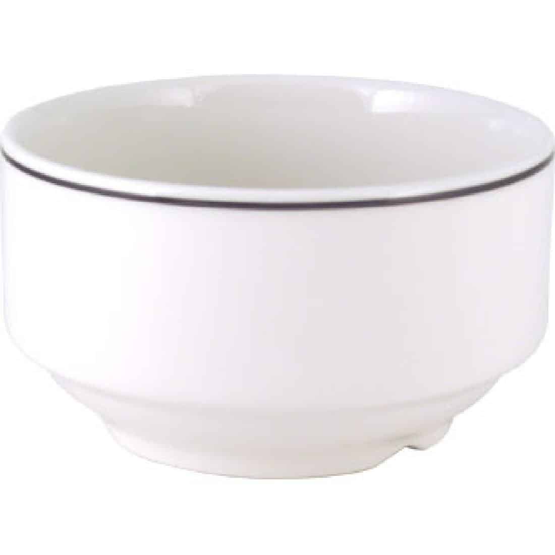 Churchill Classic Black Line Soup Bowls 398ml