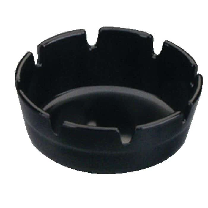 Black Melamine Ashtray