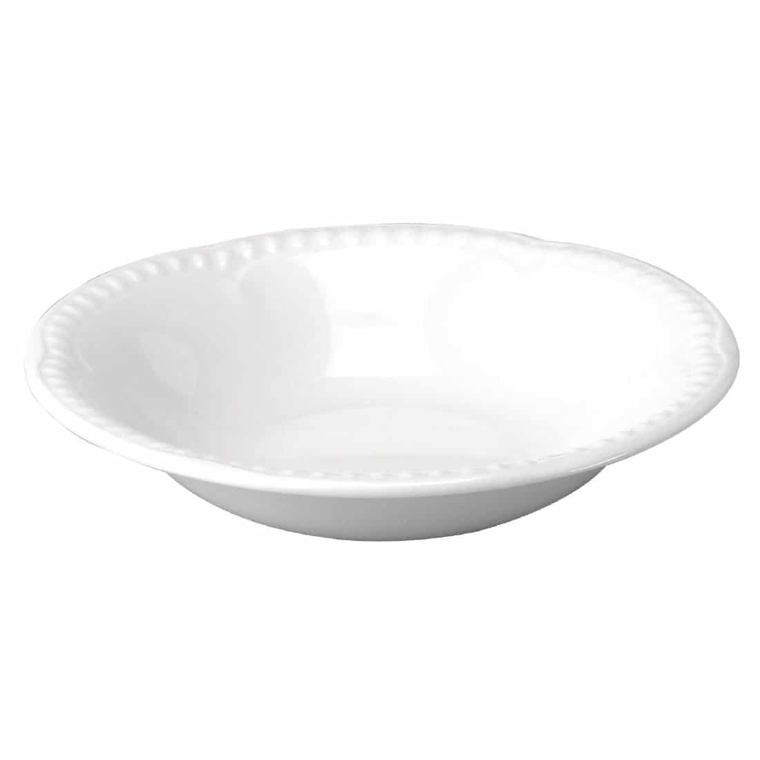 Churchill Buckingham White Oatmeal Bowls 180mm