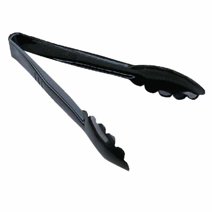 Vogue Black Tongs 12"