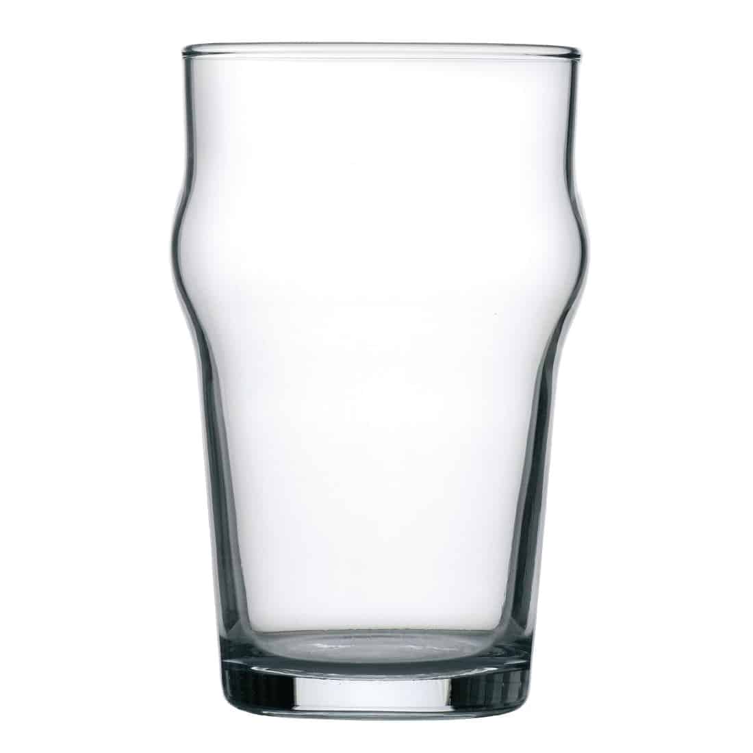 Arcoroc Nonic Beer Glasses 285ml CE Marked