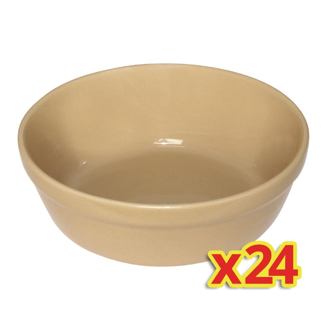 Special Offer - Olympia Round Earthenware Pie Bowls x24