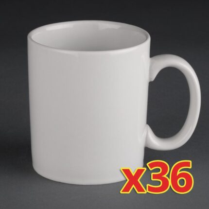 Bulk Buy Pack of 36 Athena Hotelware Mugs 10oz