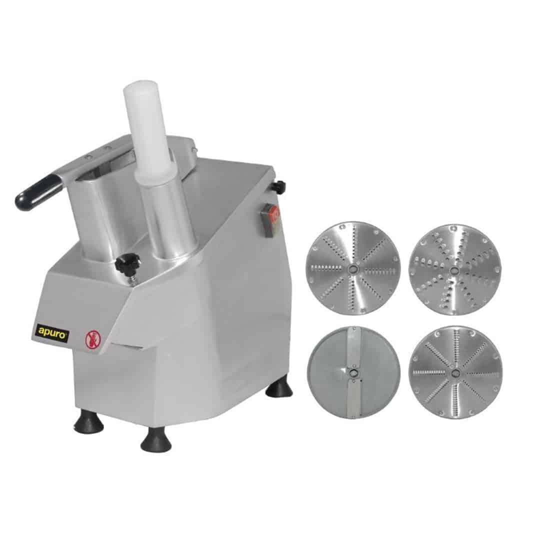 Buffalo Multi Function Continuous Veg Prep Machine with 4 Discs