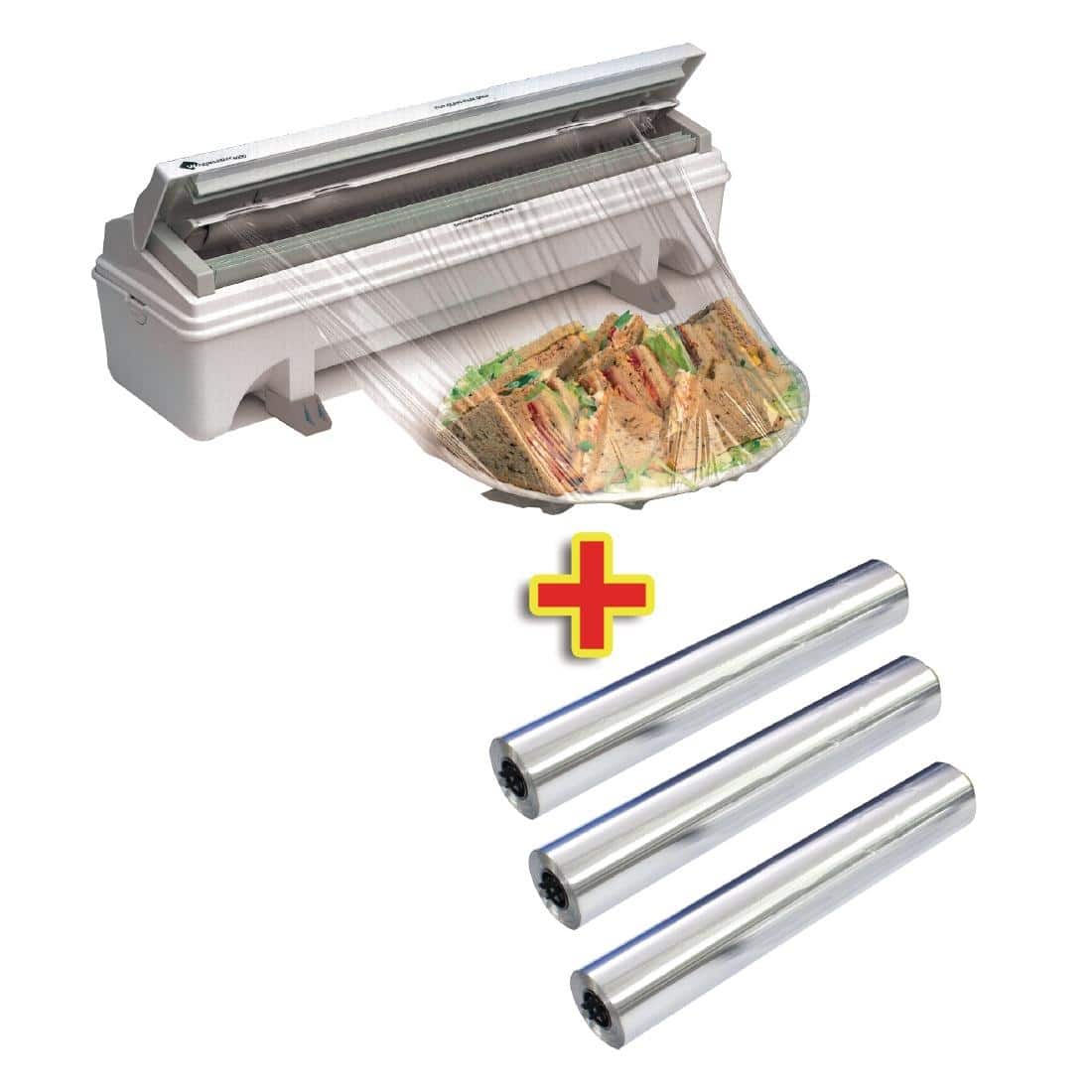 Special Offer Wrapmaster4500 Dispenser and 3 x 90m Foil (J371)