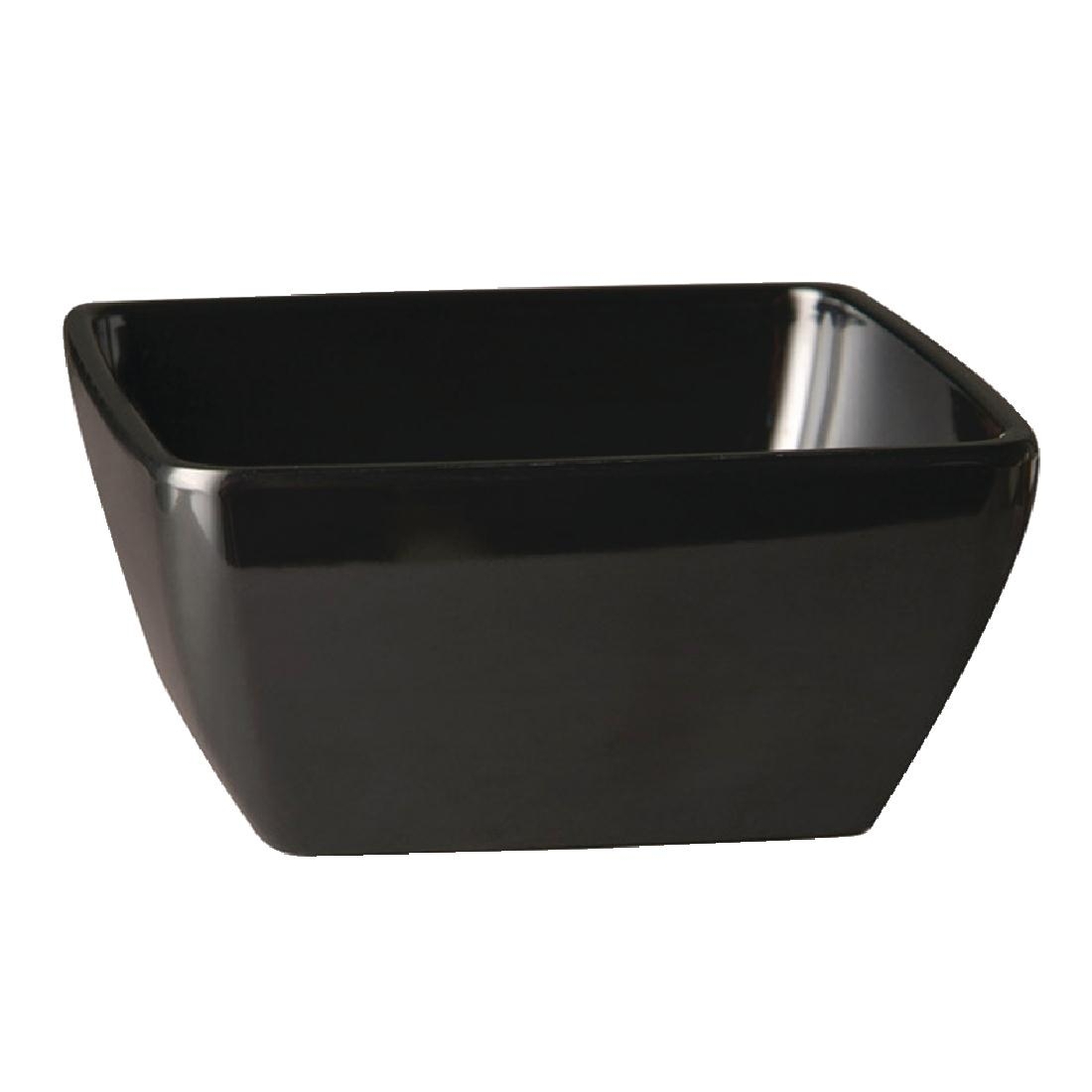 Special Offer APS Black Melamine Tray and Bowl Set with Signs and Holders