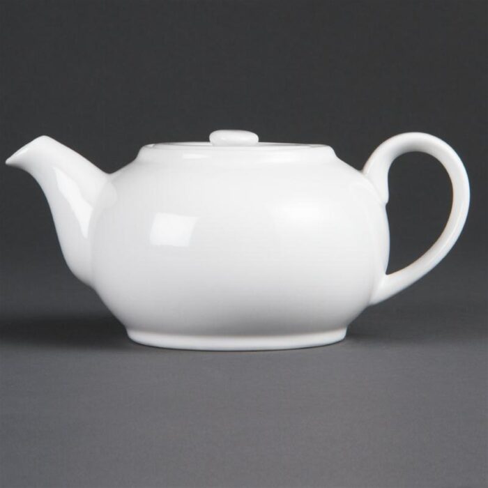 Bulk Buy Pack of 12 Olympia Whiteware Teapots 426ml 15oz