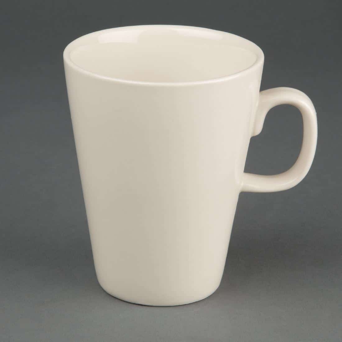 Olympia Ivory Latte Mugs 284ml 10oz