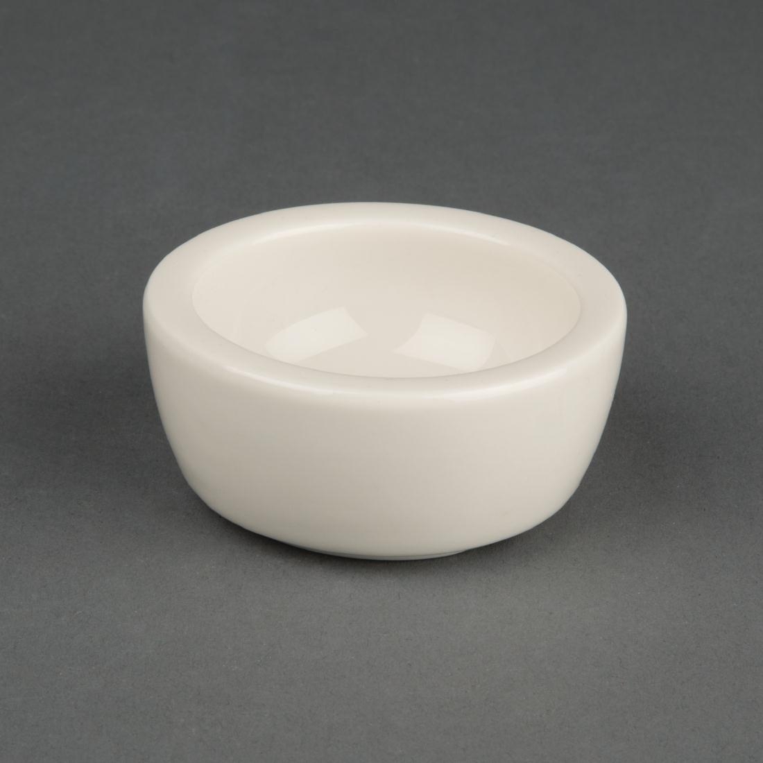 Olympia Ivory Butter Dish 56mm