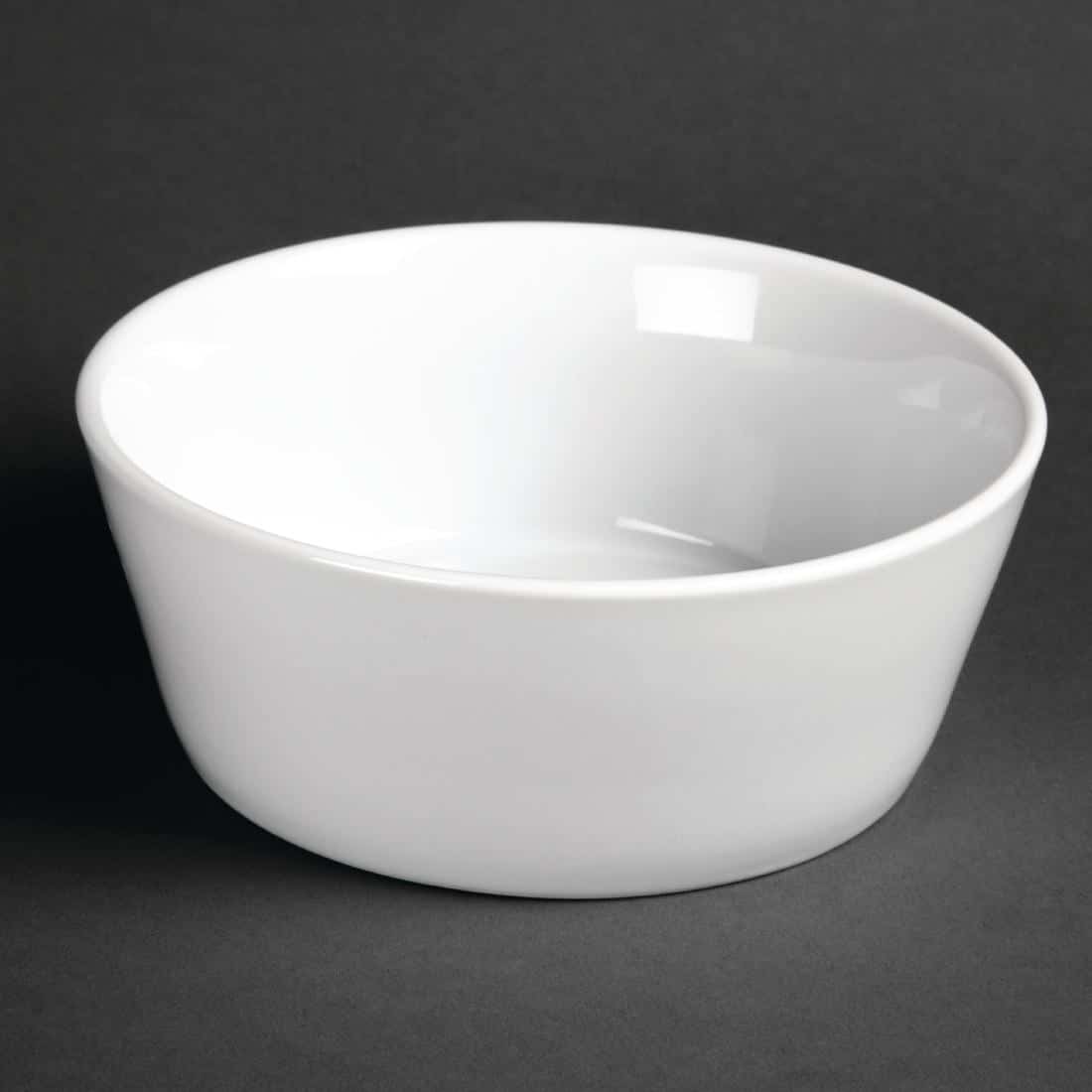 Olympia Whiteware Sloping Edge Bowls 150mm