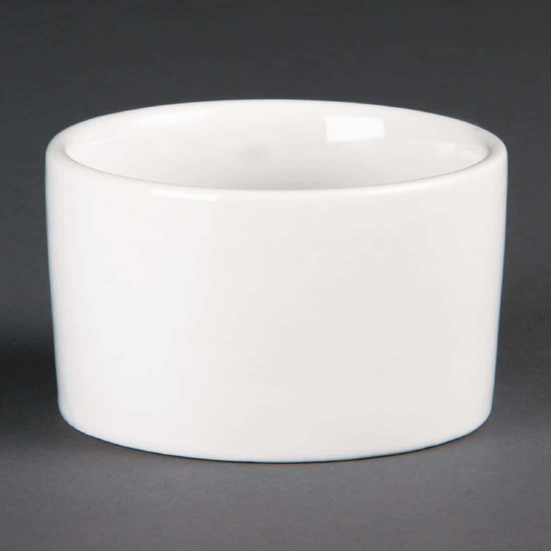 Olympia Whiteware Contemporary Ramekins 90mm