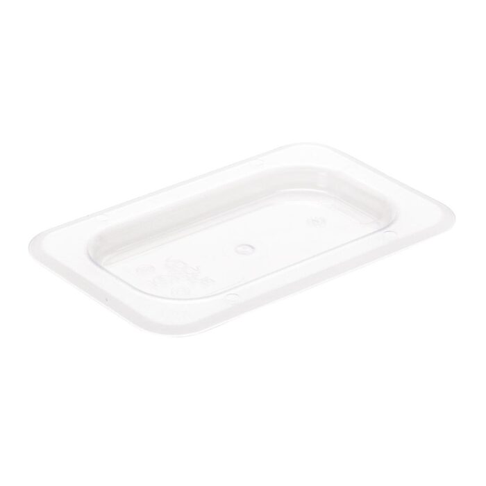 Vogue Polycarbonate 1/9 Gastronorm Lid Clear