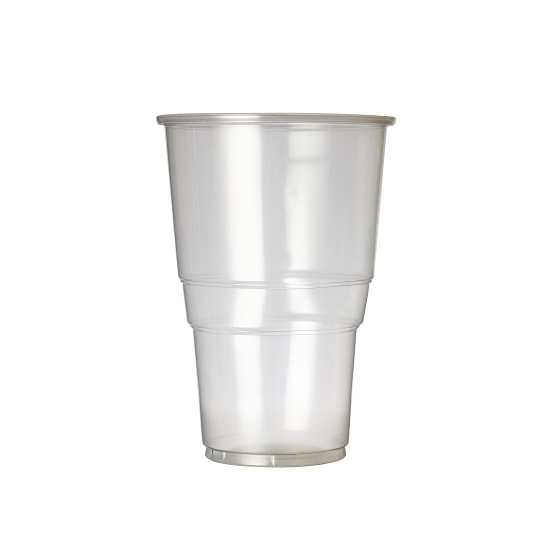 Disposable Pint Glass 20oz To The Brim
