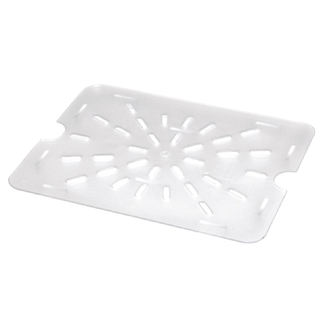 Vogue Drainer Plates for GN 1/2 Polycarbonate Gastronorm Pan