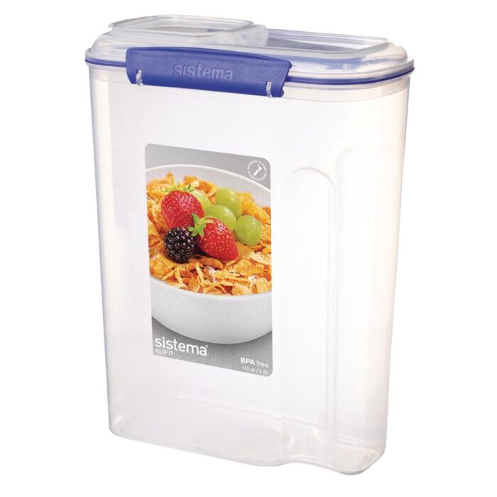 Sistema Klip It Cereal Container Large 4.2Ltr