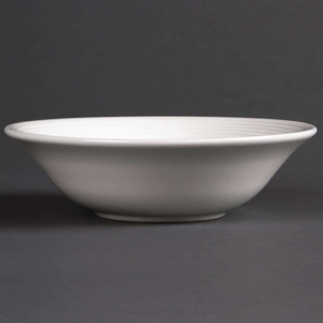 Olympia Linear Oatmeal Bowls 150mm