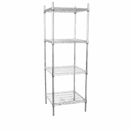 Vogue 4 Tier Wire Tower Unit 610x610mm