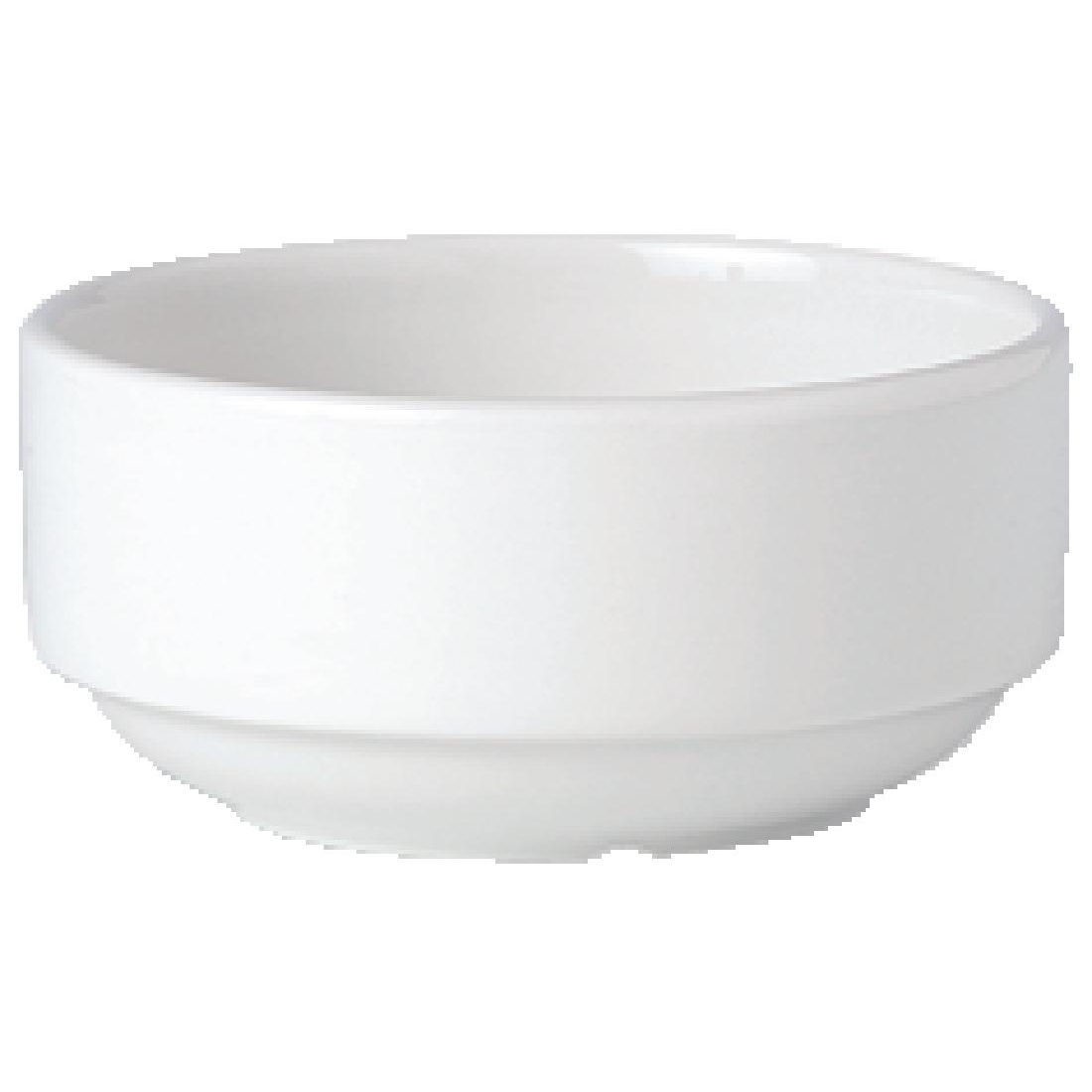 Steelite Simplicity White Stacking Soup Cups 285ml