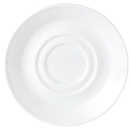 Steelite Simplicity White Low Cup Saucers 145mm