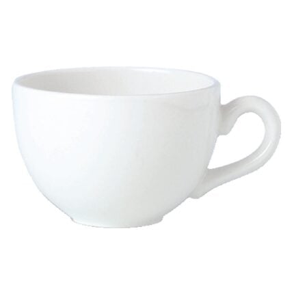 Steelite Simplicity White Low Empire Cups 227ml