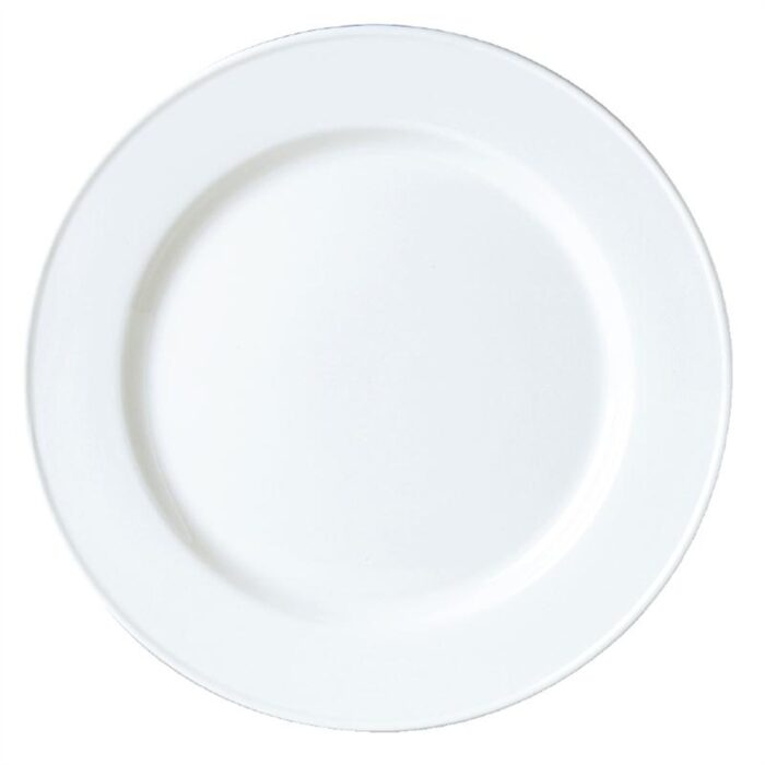 Steelite Simplicity White Slimline Plates 230mm