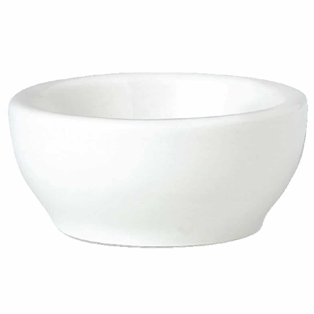 Steelite Simplicity White Butter Dishes 28ml