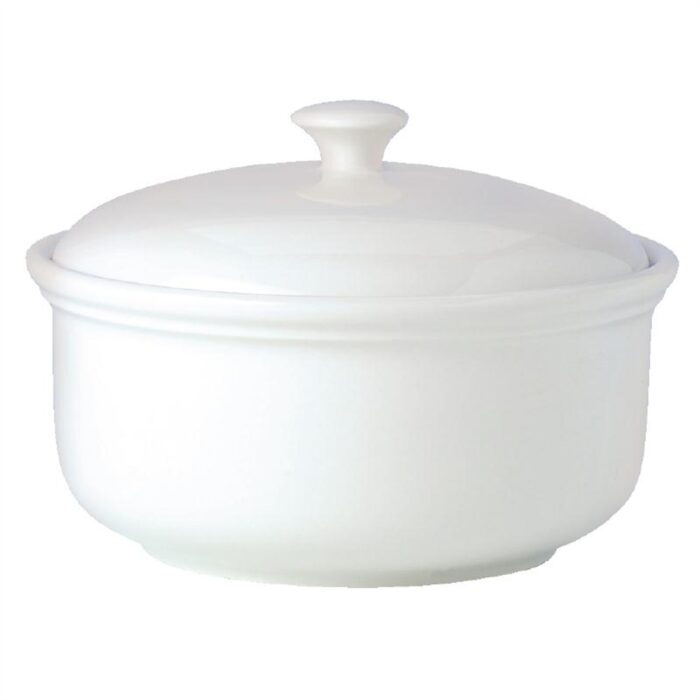 Steelite Simplicity Cookware Casserole Lids for 2Ltr Casseroles