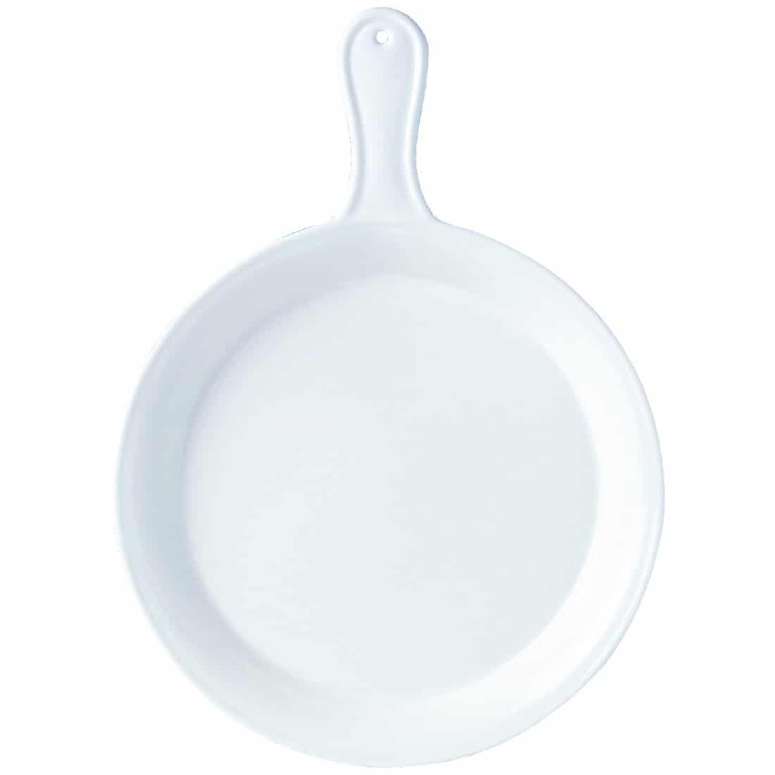 Steelite Simplicity Cookware White Presentation Pans 255mm